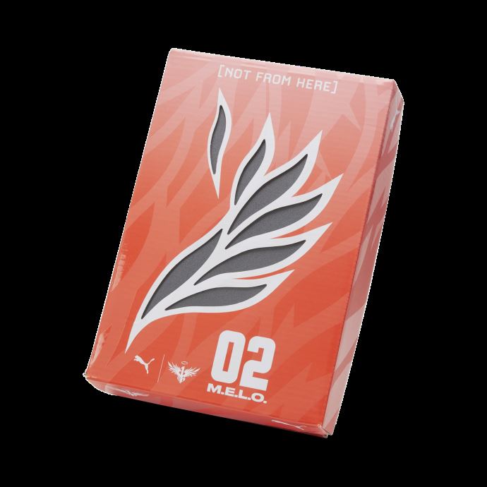 Puma Canada Firey Coral-ultra Orange Mb.02 Supernova Chaussures De Basketball Enfants
