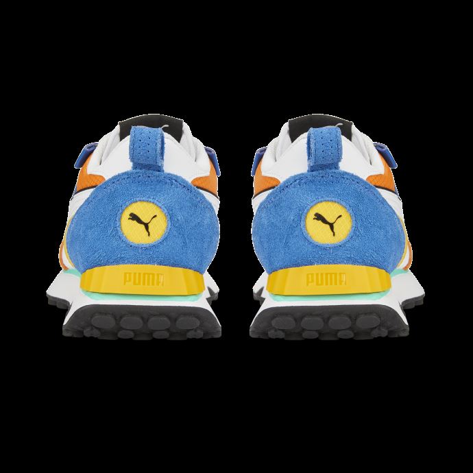 Biscay Green-vibrant Orange Rider Fv Future Vintage Sneakers Jeunesse Puma Canada
