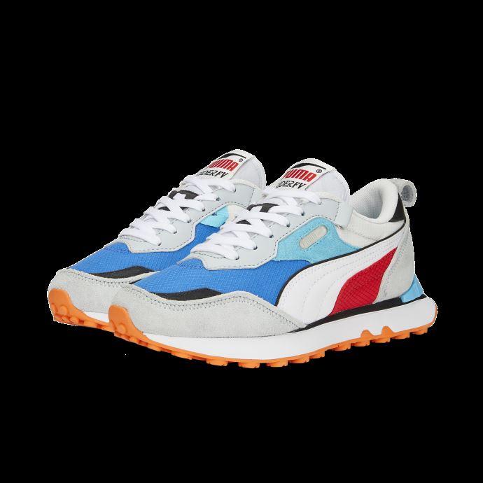 Puma Canada Rider Fv Future Vintage Baskets Jeunesse Blanc-royal