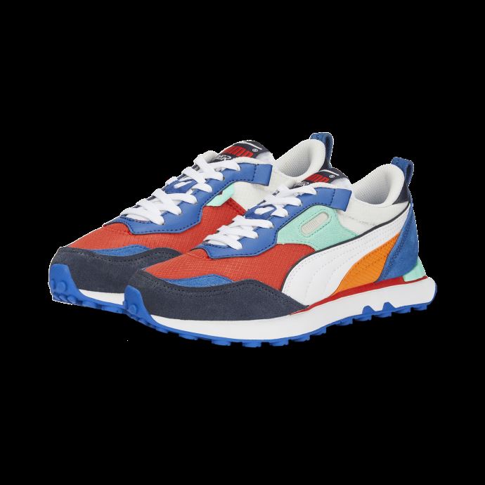 Puma Canada Burnt Rouge-blanc Rider Fv Future Vintage Baskets Jeunesse