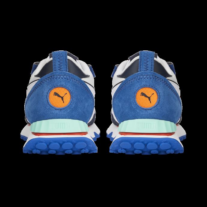 Baskets Puma Canada Rider Future Vintage Rouge-blanc Burnt Big Kids
