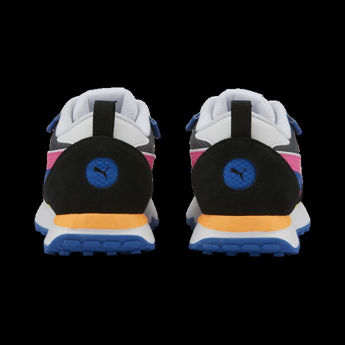 Puma Rider Future Vintage Lime Squeeze-noir-royal Chaussures Pour Petit Enfant
