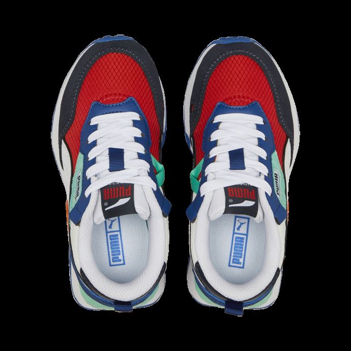 Baskets Puma Canada Rider Fv Future Vintage Rouge Et Blanc Enfant
