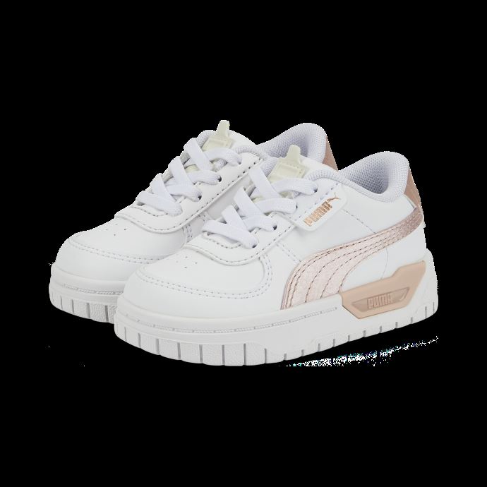 Cali Dream Shiny Pack Chaussures Pour Tout-petits Puma Canada Blanc-or Rose