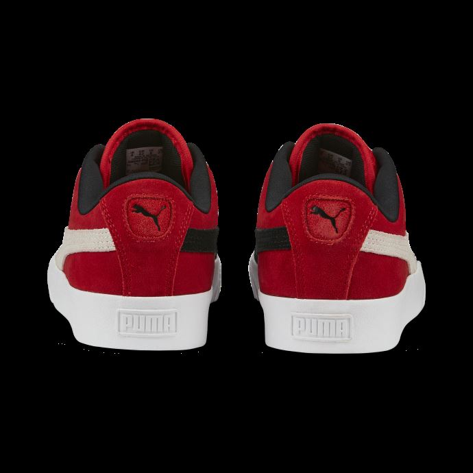 Baskets Skate Nitro En Daim Rouge-blanc-noir à Haut Risque Puma Canada
