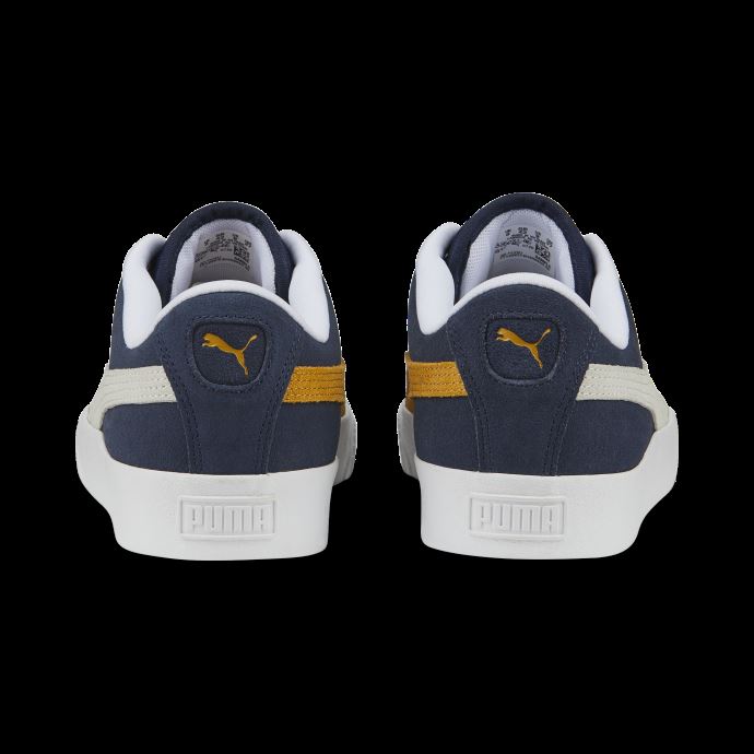 Baskets Skate Nitro Puma Canada En Daim Moutarde-blanc-miel
