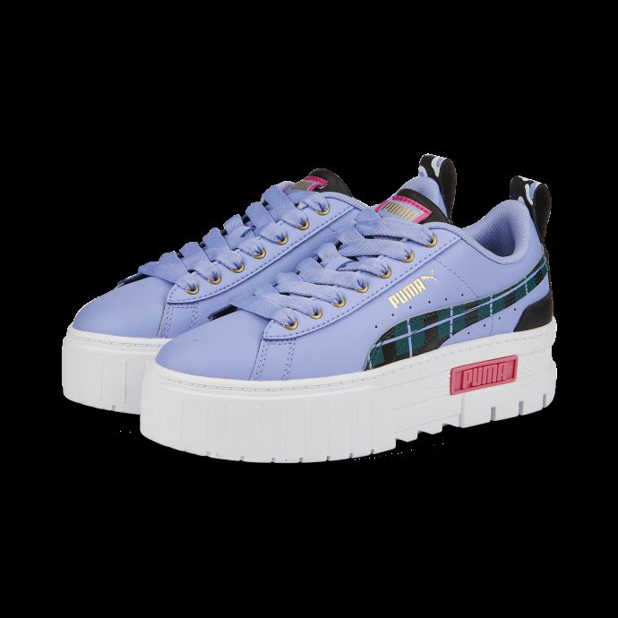 Lavendar Pop-noir-blanc Puma Canada Mayze '90s Prep Baskets Grands Enfants