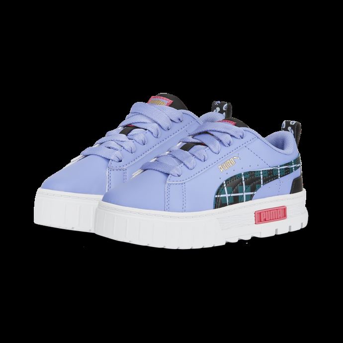 Puma Canada Lavendar Pop-noir-blanc Mayze '90s Prep Baskets Enfants