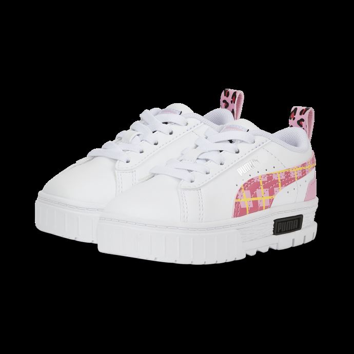 Blanc-prism Rose-noir Mayze Baskets à Fermeture Alternative 90s Prep Bébés Puma Canada