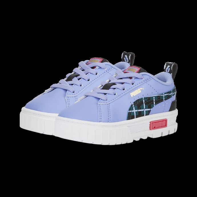 Mayze 90s Prep Baskets à Fermeture Alternative Bébés Puma Canada Lavande Pop-noir-blanc
