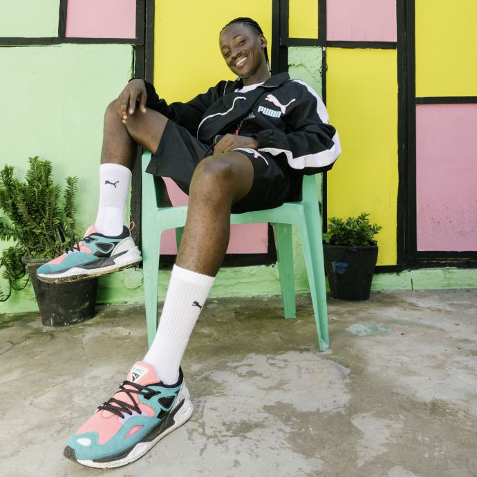 Sunset Glow-Deep Aqua TRC Blaze Baskets Fandom Puma Canada
