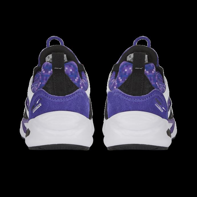 Baskets Enfant Puma Canada X Minecraft Trc Blaze Blanc-violet Royal
