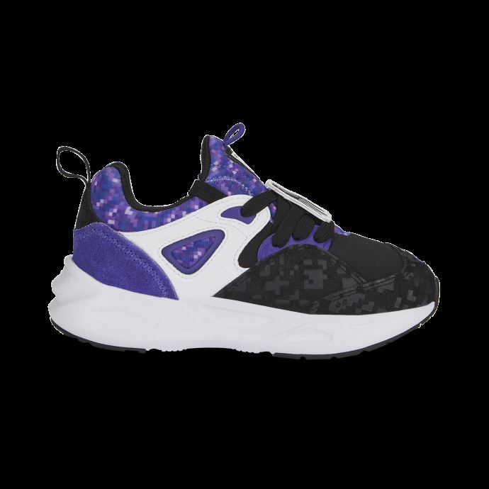Baskets Enfant Puma Canada X Minecraft Trc Blaze Blanc-violet Royal
