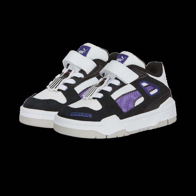 Baskets Puma Canada X Minecraft Slipstream Fermeture Alternative Noir-blanc