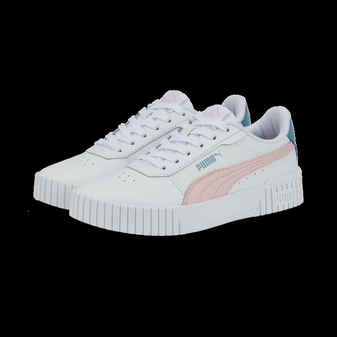 Baskets Carina 2.0 Jeunesse Blanc-fleur D'amandier-dusty Aqua Puma Canada