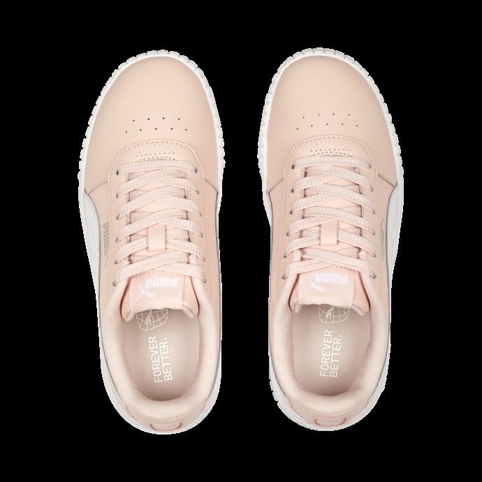 Baskets Carina 2.0 Jeunesse Rose Poudré-blanc-argent Puma Canada
