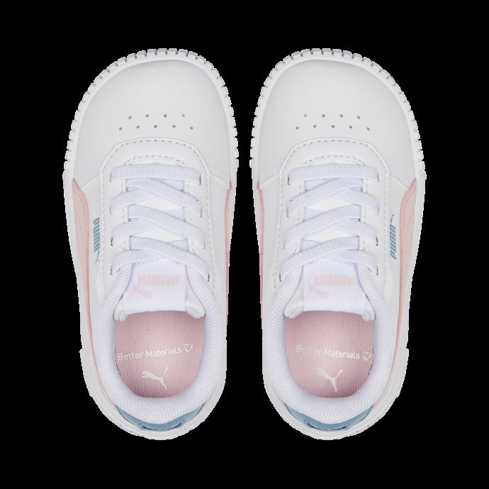 Baskets Carina 2.0 Ac Bébés Blanc-amandier-dusty Aqua Puma Canada
