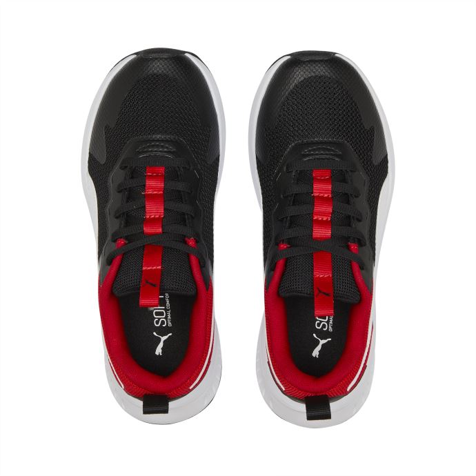 Baskets Evolution Run Mesh Enfant Noir-blanc Puma Canada
