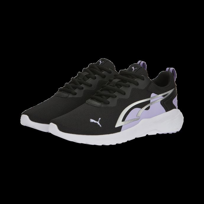 All Day Active Baskets Puma Canada Noir-violet Vif-argent
