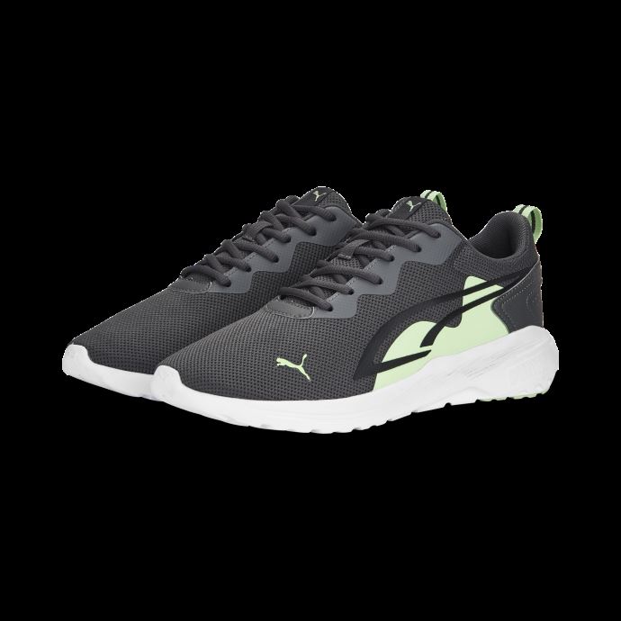 Puma Canada All Day Active Baskets Shadow Gris-fizzy Lime-noir