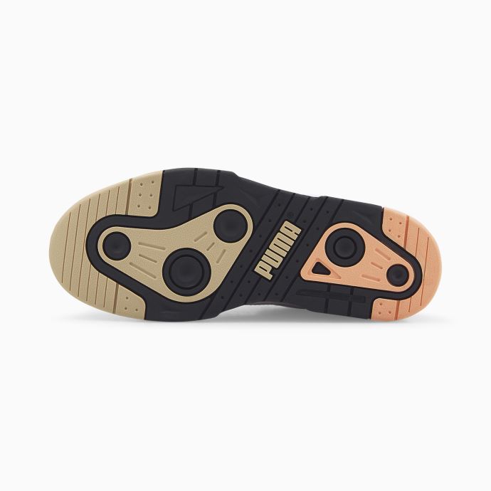 Baskets Puma Canada Slipstream Femme Blanc-noir-sable Clair
