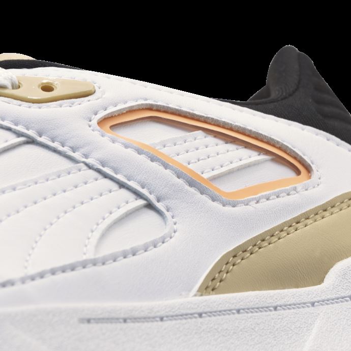 Baskets Puma Canada Slipstream Femme Blanc-noir-sable Clair
