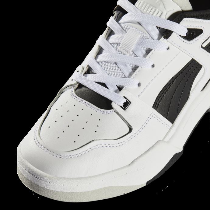 Baskets Puma Canada Slipstream Femme Blanc-noir-gris Glacier
