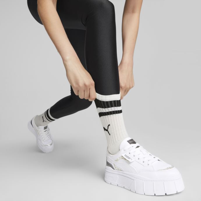 Mayze Stack Sq Baskets Femmes Puma Canada Blanc
