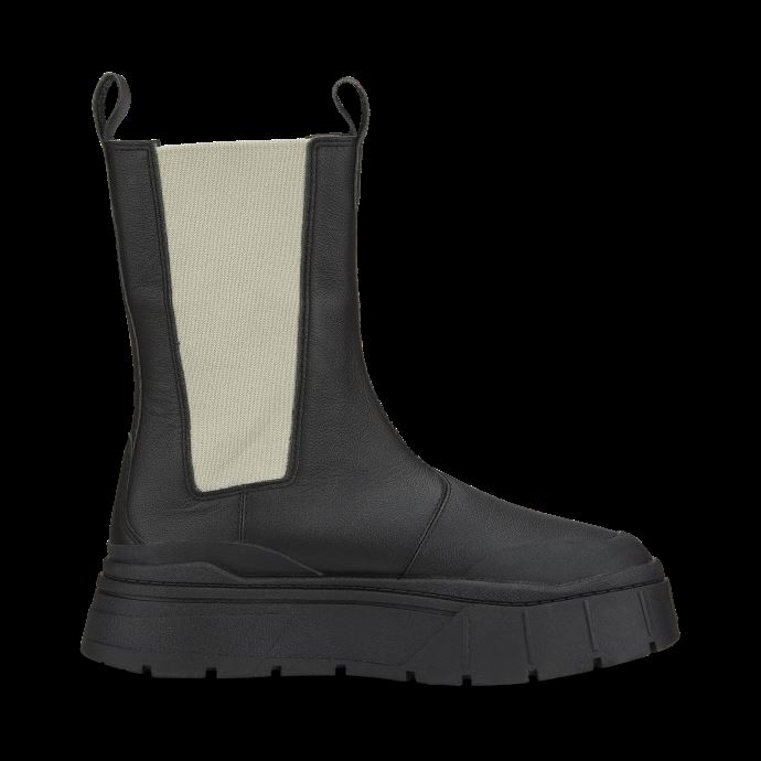 Mayze Stack Chelsea Boot Femmes Noir Puma Canada
