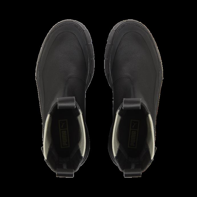 Mayze Stack Chelsea Boot Femmes Noir Puma Canada
