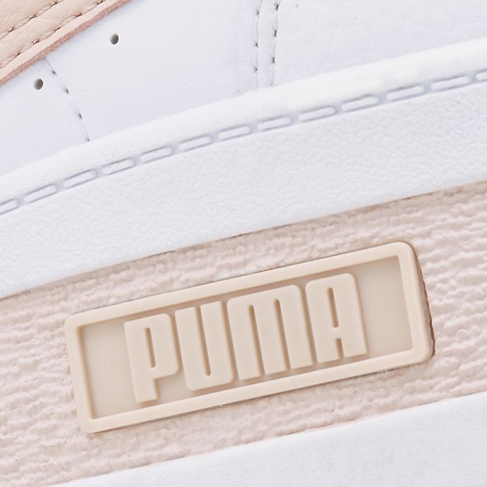 Baskets Compensées Puma Canada Mayze Blanc-rose Quartz Femmes
