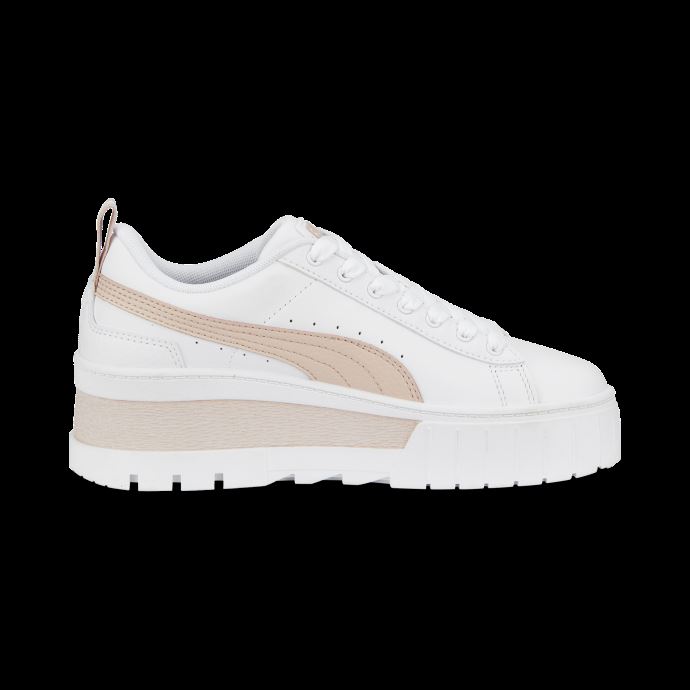 Baskets Compensées Puma Canada Mayze Blanc-rose Quartz Femmes
