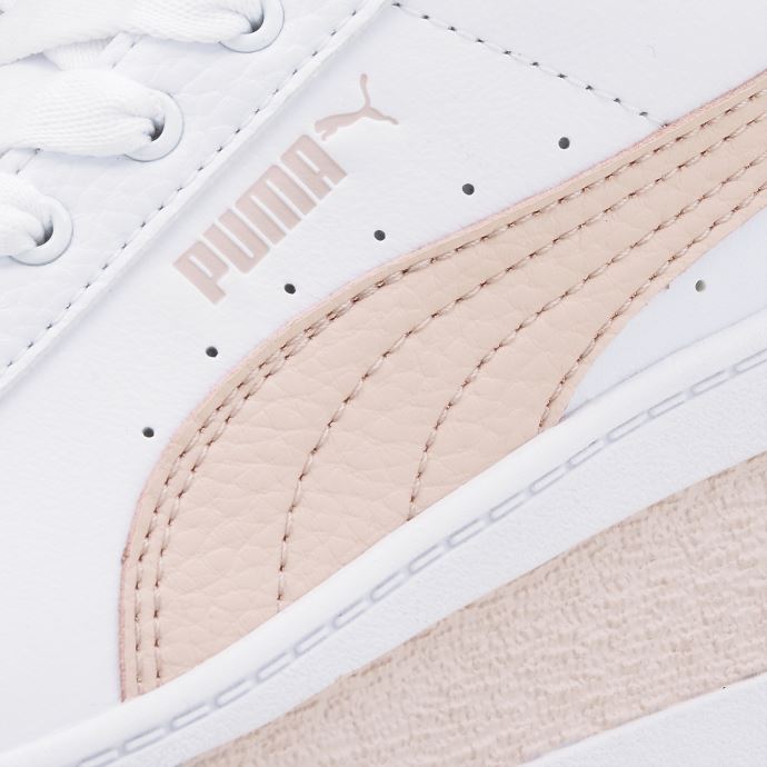 Baskets Compensées Puma Canada Mayze Blanc-rose Quartz Femmes
