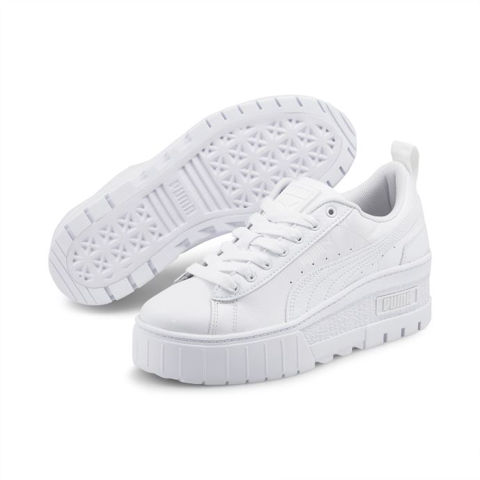 Baskets Compensées Mayze Blanc Puma Canada