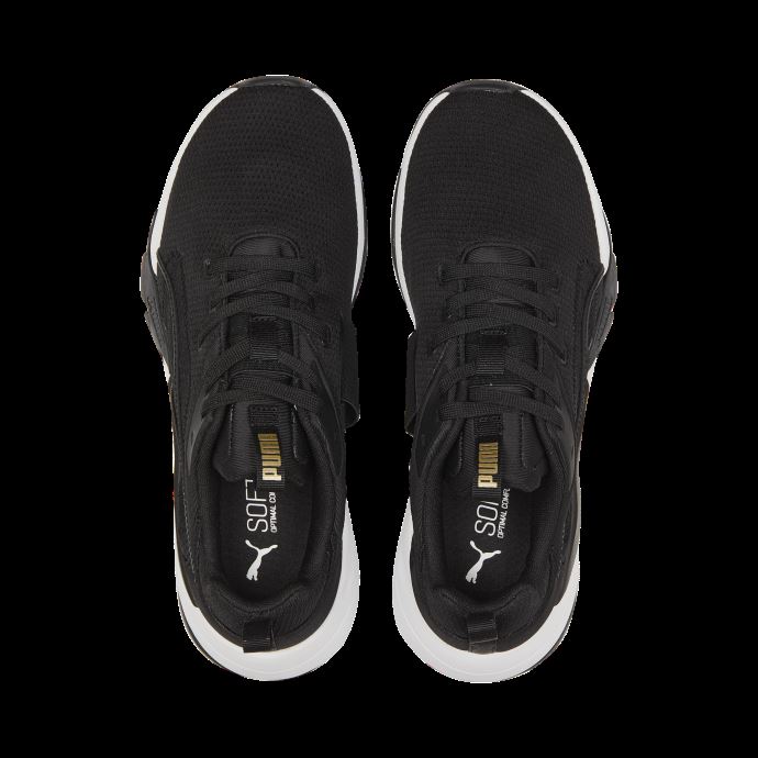 Baskets Zora Black-team Gold Femmes Puma Canada
