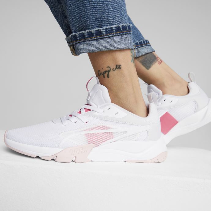 Baskets Zora Femme White-sunset Pink-chalk Pink Puma Canada
