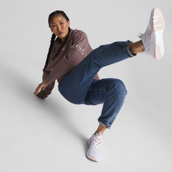 Baskets Zora Femme White-sunset Pink-chalk Pink Puma Canada
