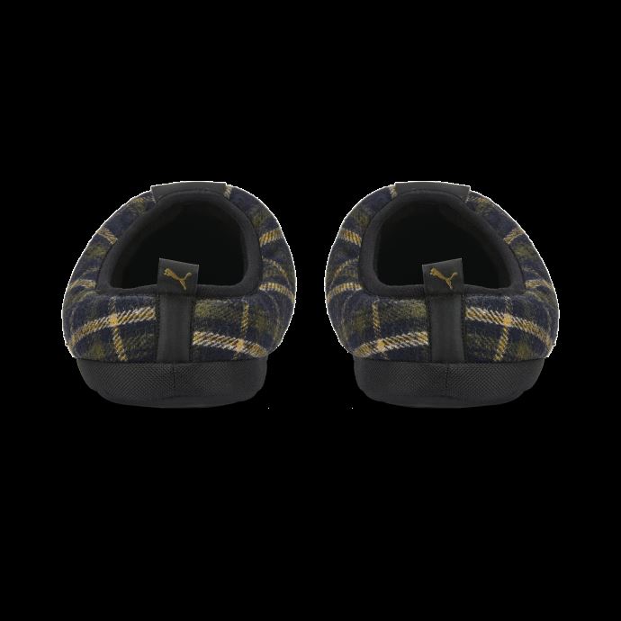 Chaussons En Flanelle Scuff Puma Canada Olive Brûlée-noir

