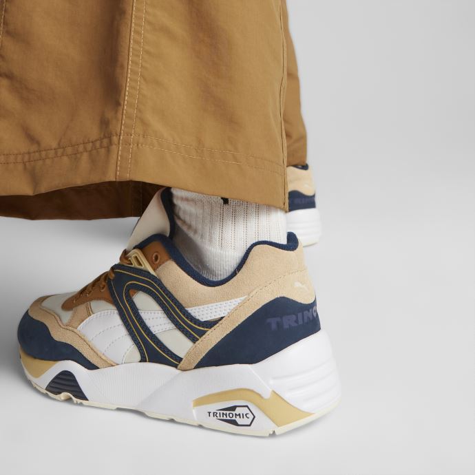 Puma Canada Baskets Inland R698 Bleu Marine Immaculé Femme