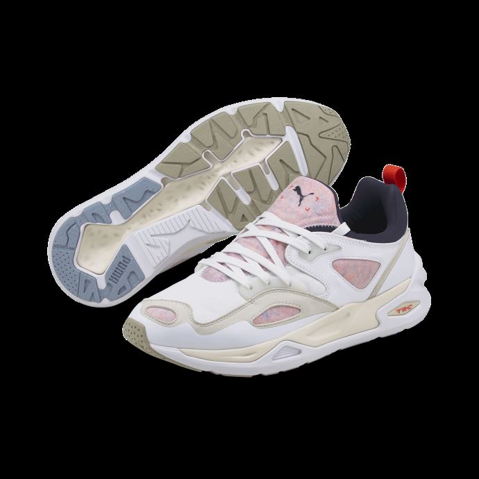 Baskets Puma Canada Blanc Vaporous Gris Trc Blaze Re:collection
