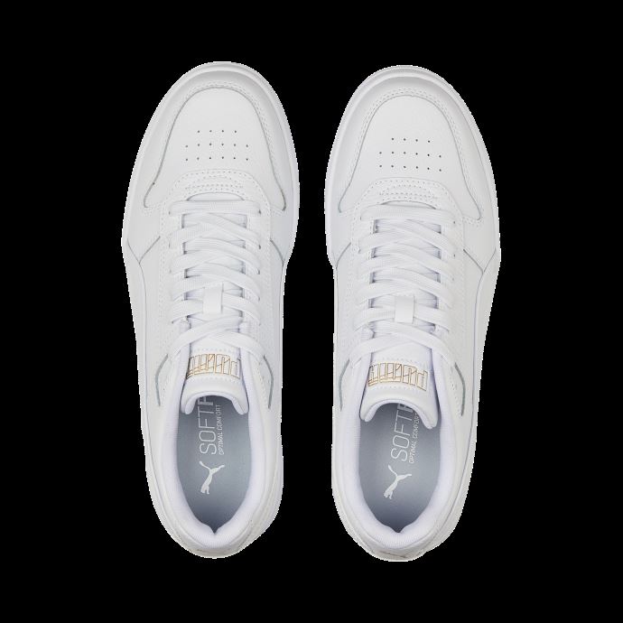 Baskets Puma Canada Blanc-blanc-team Or Rbd Game Low
