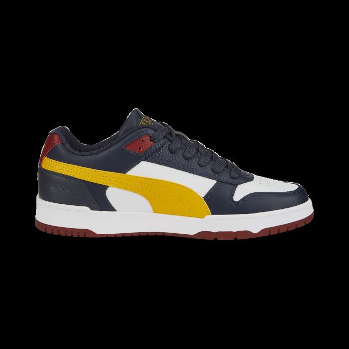 Baskets Puma Canada New Marine-spectra Jaune-rouge Rbd Game Low
