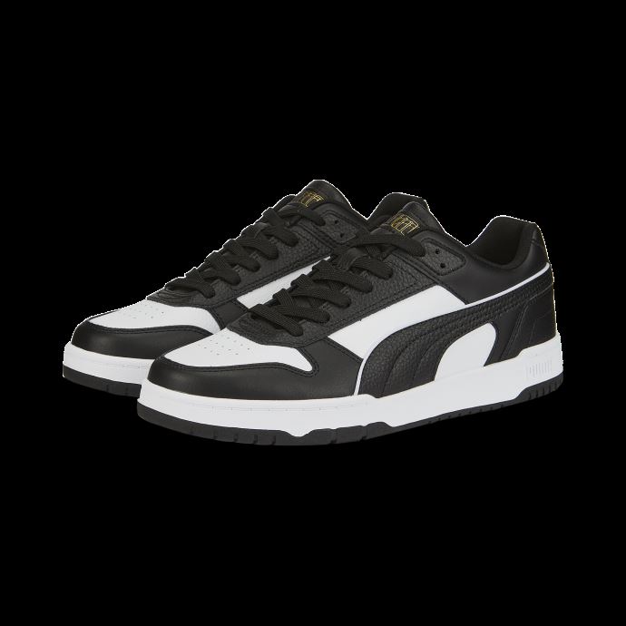 Baskets Puma Canada Rbd Game Low Noir-blanc-team Gold
