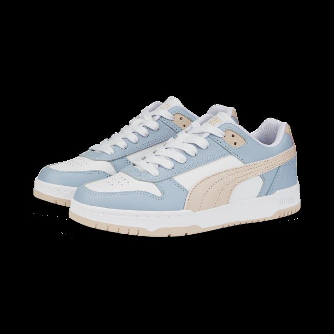 Baskets Puma Canada Rbd Game Low Bleu Wash-island Rose-blanc
