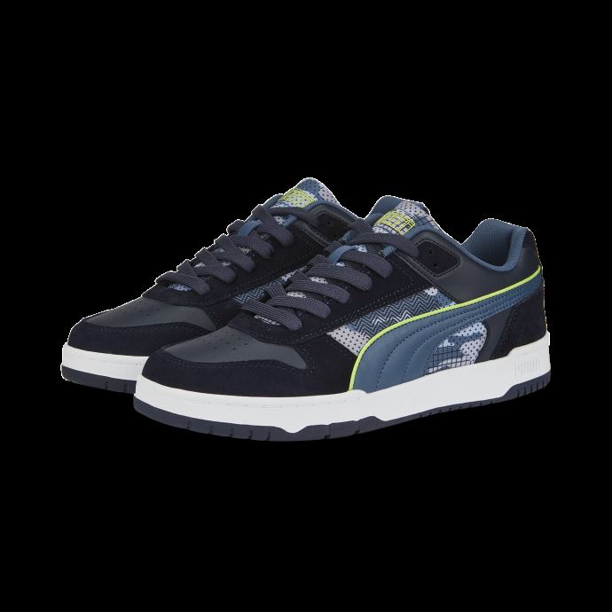 Puma Canada Rbd Game Low Sashiko Sneakers Parisian Night-soirée Sky-lime