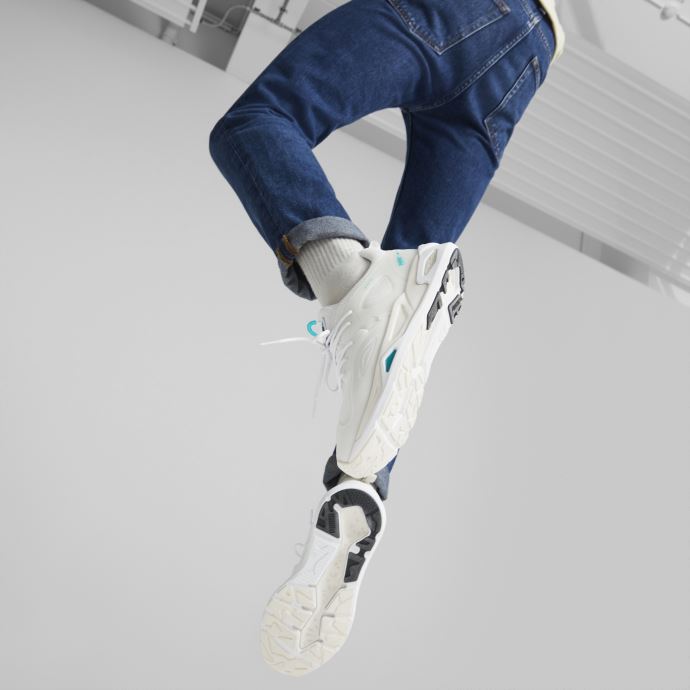 Puma Canada Blanc-deep Aqua Trc Blaze Baskets Moulées