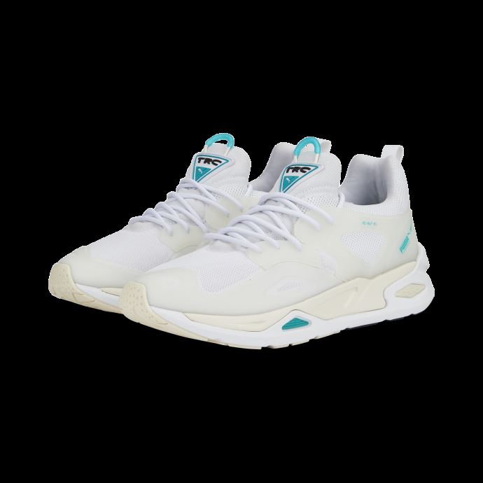 Puma Canada Blanc-deep Aqua Trc Blaze Baskets Moulées
