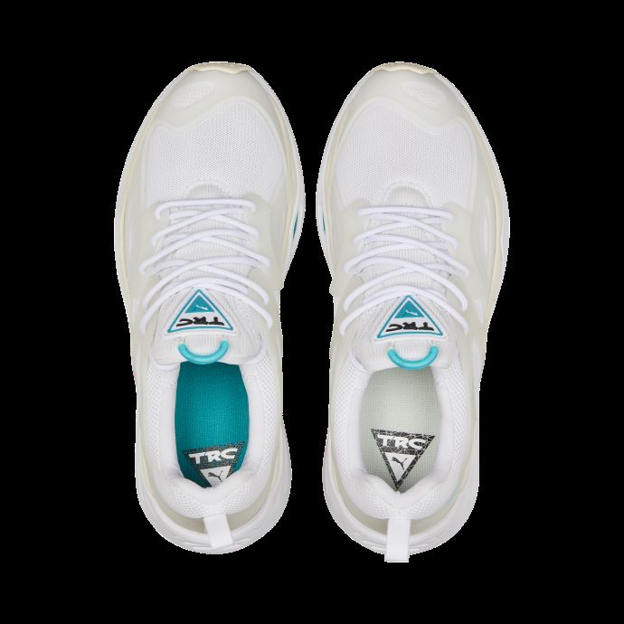 Puma Canada Blanc-deep Aqua Trc Blaze Baskets Moulées
