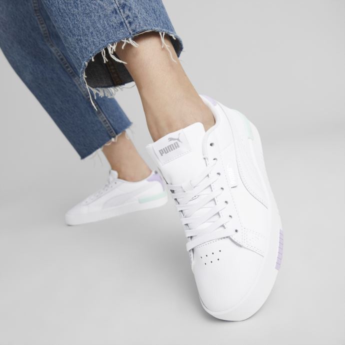 Baskets Puma Canada Jada Renew White-vivid Violet-mint Femme
