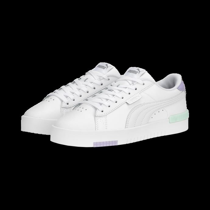 Baskets Puma Canada Jada Renew White-vivid Violet-mint Femme
